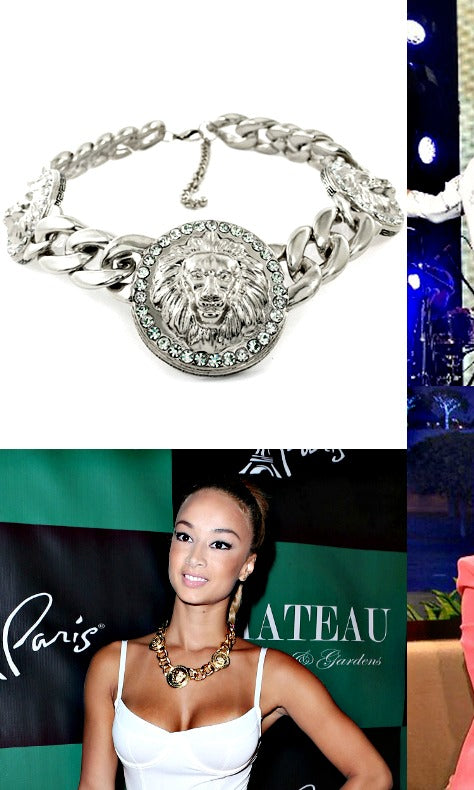 DESIGNER INSPIRED LionHead  Necklace