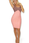 ROCHELLE OFF SHOULDER  BANDAGE DRESS