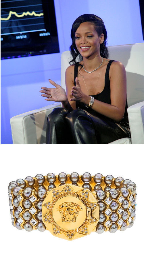 Lion Head Medallion  Bracelet