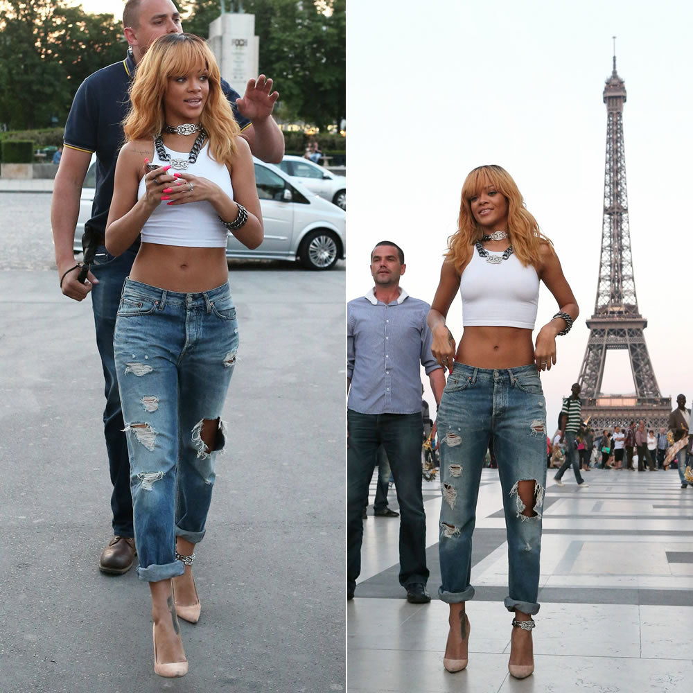 “RIHANNA”  ID CHAIN NECKLACE