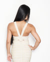 'IVY' CUT OUT BODYCON BANDAGE DRESS