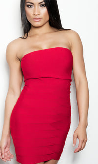 'Zara' Sweetheart Strapless Bandage Dress
