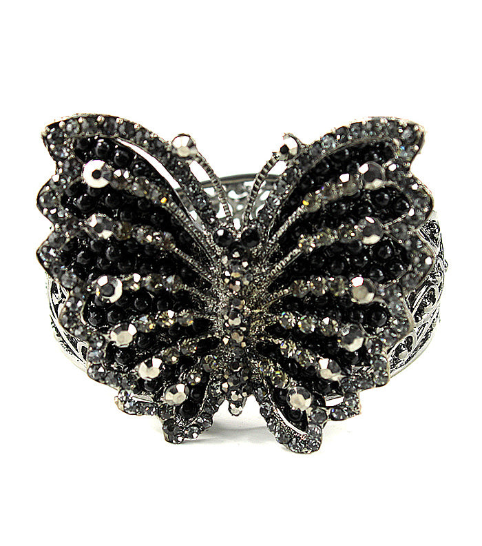 Armband „MARIAH“ mit Kristallschmetterling – Rot