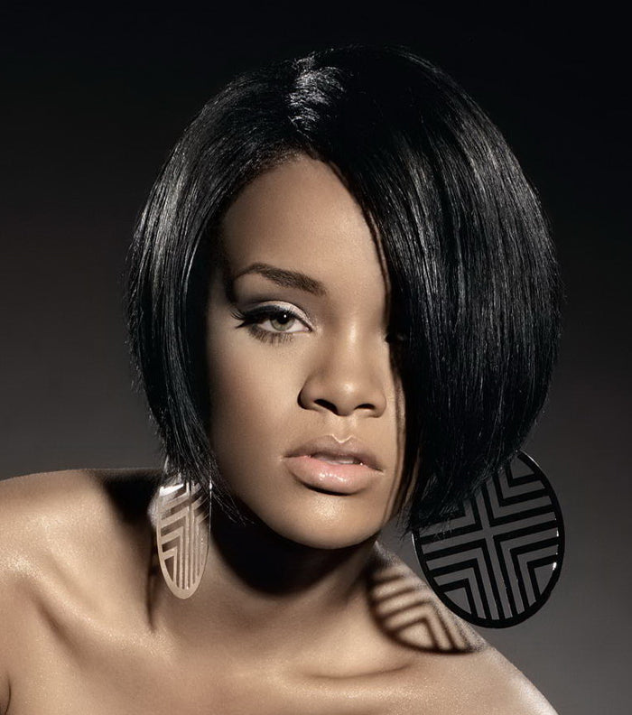 'RIRI'  FISH  HOOK STATEMENT EARRING