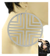 BASKETBALL WIVES FISH  HOOK  EARRING  - GOLD