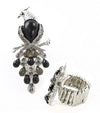 Stretch Crystal Animal Ring