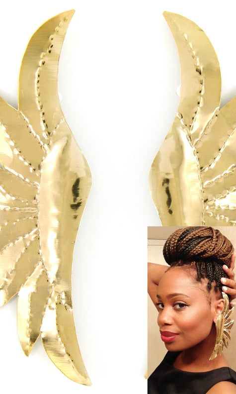 'Angel Wings' Cuff Earring