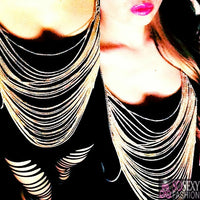 "Elona" Layered Body Chain