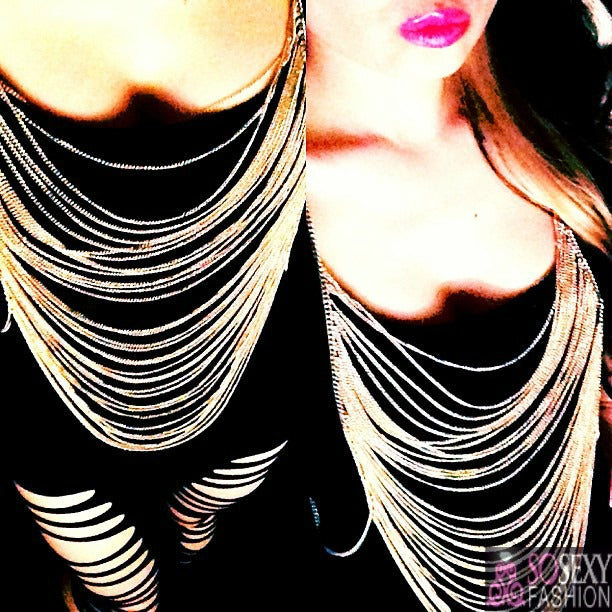 "Elona" Layered Body Chain