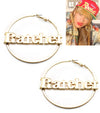 "BEYONCE" RATCHET  EARRINGS